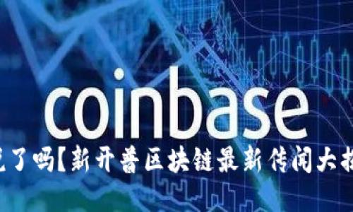 听说了吗？新开普区块链最新传闻大揭秘！